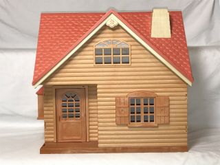 Epoch Sylvanian Family Calico Critters Log Cabin House Dollhouse Cottage