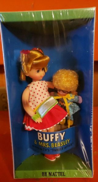 Mattel 1967 Family Affair Buffy & Mrs.  Beasley Dolls