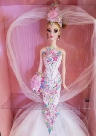 Rare Gold Label Couture Confection Bride Barbie By Bob Mackie Nrfb