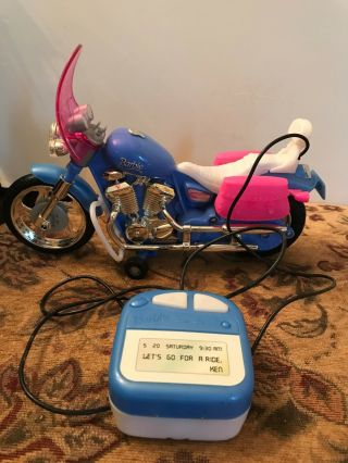 1999 Mattel Barbie Remote Control Motorcycle