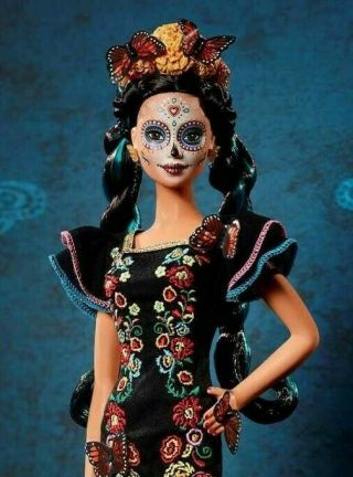 Day Of The Dead (el Dia De Los Muertos) Barbie - Box - In Hand - Ready To Ship