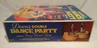 NOS 1971 Topper Dawn & Her Friends Toy DOUBLE DANCE PARTY Fancy Feet and Kevin 3