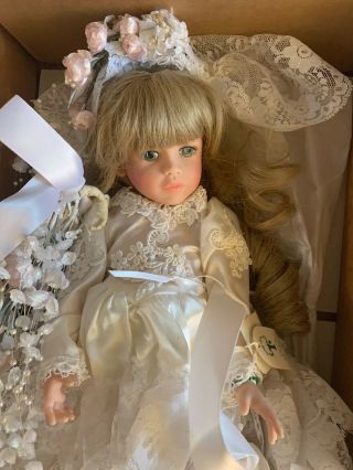EvE Pittsburgh Originals By Chris Miller 1070 Of 2500 Doll 15”wedding Dressing 2