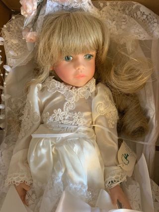 EvE Pittsburgh Originals By Chris Miller 1070 Of 2500 Doll 15”wedding Dressing 3