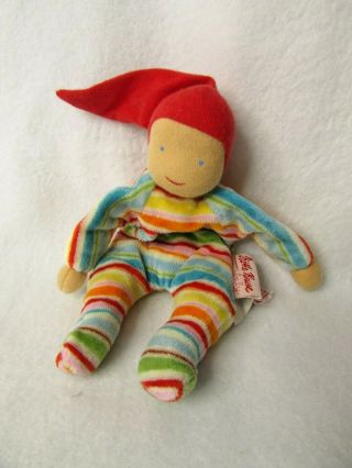 Kathe Kruse Germany Plush Doll Stripe 8 " Soft Toy Lovey