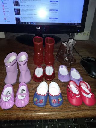 8 American Girl Shoes Boots