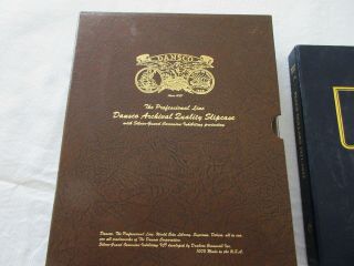 6 DANSCO & WHITMAN COIN ALBUMS 5¢ to $1 plus CURRENCY (EXCLNT) 2