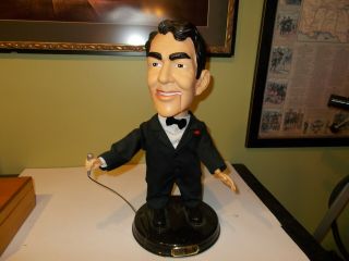 Singing Dean Martin Christmas Animated Figure Amore