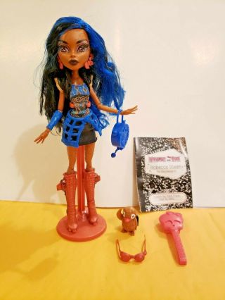 Robecca Steam 1st First Wave Monster High 12 " Inch Doll W Pet Cloth Accesories