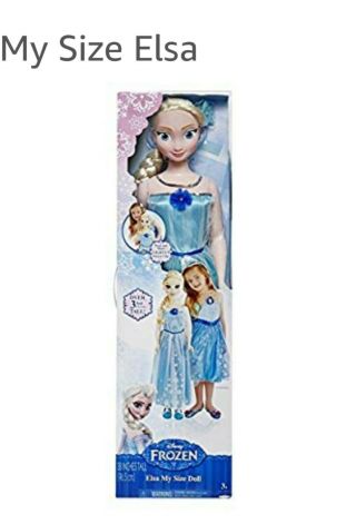 2014 Disney Frozen My Size Elsa Doll  Still Never Opened