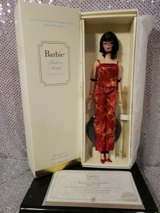 CHINOISERIE RED MIDNIGHT SILKSTONE BARBIE DOLL BFC EXCLUSIVE MATTEL C6259 NRFB 2