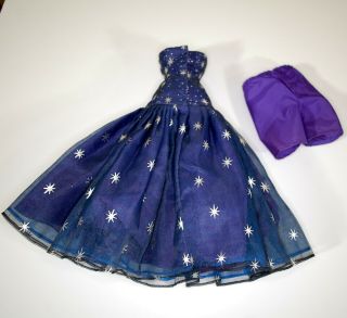 Franklin Heirloom Princess Diana Blue Star Gown Fashion Porcelain 2