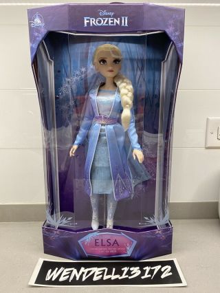 Frozen 2 Shop Disney Elsa Limited Edition Doll 17 " 1 Of 6800