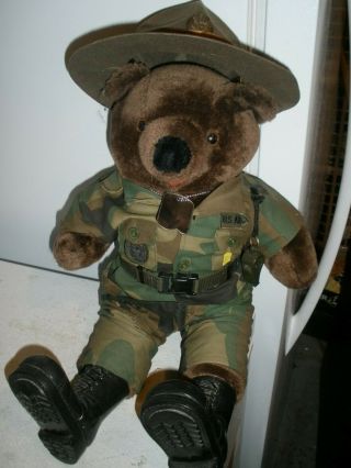 Bear Forces Of America Army In Camo Bear 22 "