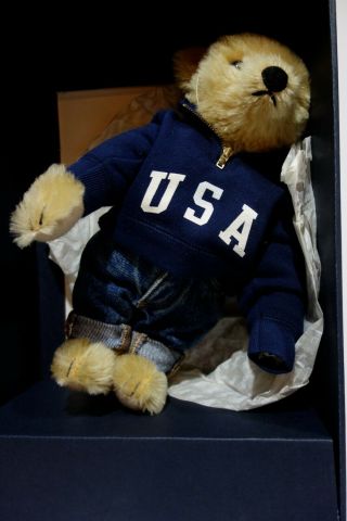 Steiff Ralph Lauren " Polo Bear " Box
