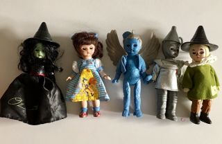 Mcdonalds Wizard Of Oz Figures 5 Madame Alexander Dolls Sleepy Eyes