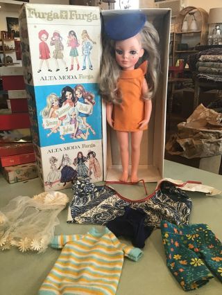 Furga Alta Moda Doll Simona With Accessories And Box