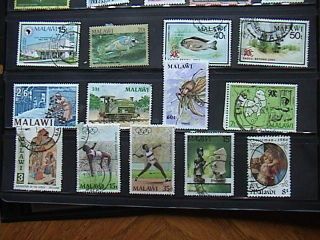 Malawi - Selection Of & Stamps,  Little Duplication