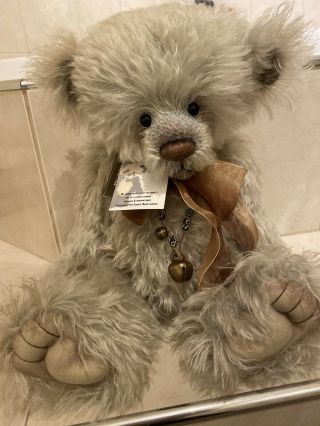 Charlie Bears Isabelle Moonshadow Mohair Bear.  Retired.  With Tags.  No.  40/500