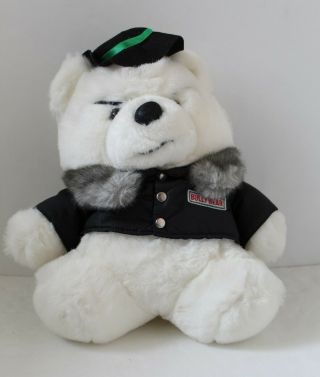 1989 Dayton Hudson Bully Bear Christmas Santa Bear Plush Stuffed Toy