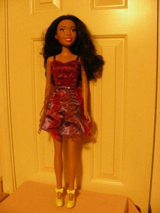 Best Fashion Friends Barbie - Aa; Long Black Hair; Rooted Lashes; 28 Inch