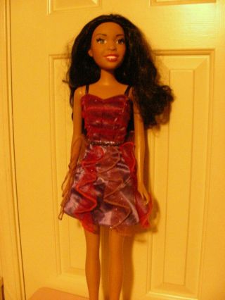 Best Fashion Friends Barbie - AA; long black hair; rooted lashes; 28 Inch 2