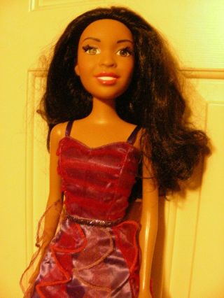 Best Fashion Friends Barbie - AA; long black hair; rooted lashes; 28 Inch 3