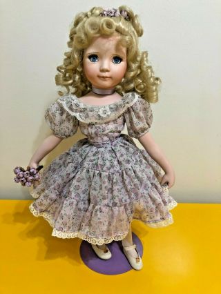 Dianna Effner/ashton Drake Lavender And Lace Little Girls Are Made Of 1994 Doll