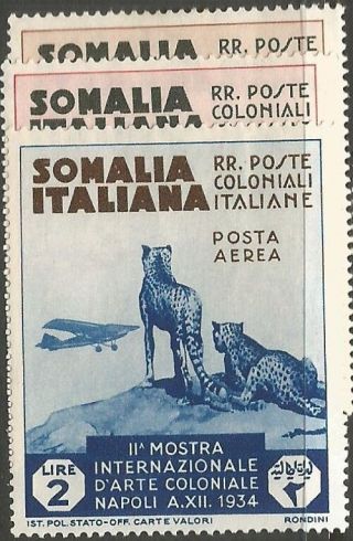 Italian Somaliland Sc C4 - 6 Mog (3ciu)