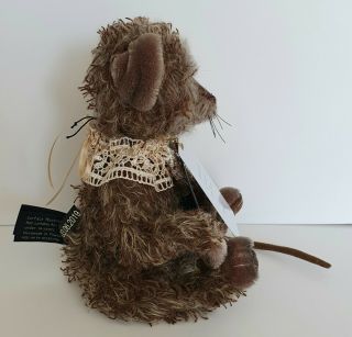 Charlie Bears - Mozzarella - Mohair Mouse - Limited To 300 - With Tags 77 3