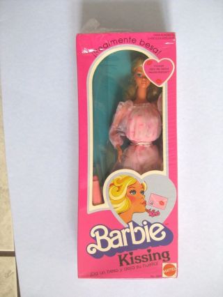 2597 Kissing Barbie Doll (c) 1984 Foreign Import Mexico