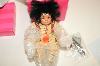 Marie Osmond Doll - Mato Tiny Tot Native Amercan Indian - Nib Box