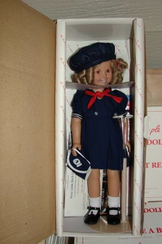 Shirley Temple Dress Up Doll with 24 Outfits Danbury Complete 2