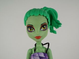 Monster High Doll CAM Create A Monster Green Lizard Snake Gorgon Girl 2