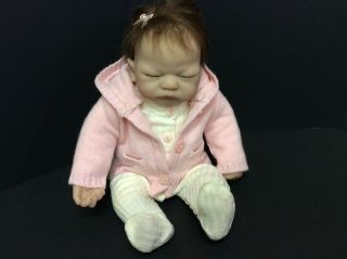 Ashton Drake 10 Inch Reborn Doll Baby Doll Marked A.  D.  G.  06