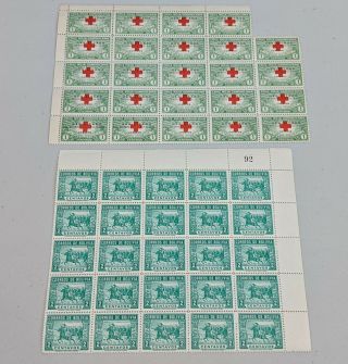 Stamp Pickers Bolivia & Dominican Republic Classic Partial Good Sheets Lot