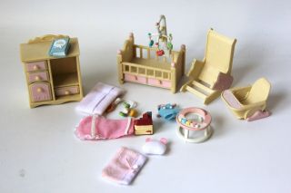 Epoch Sylvanian Families Dollhouse Nursery Accessories Doll House
