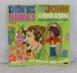 Show Biz Babies Hasbro 1967 Mamas & Papas Phillips Moc
