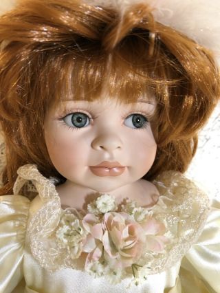 Collectible Porcelain Doll By Pamela Erff And Linda Rick For Masterpiece Gallery
