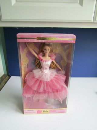 Flower Ballerina Barbie Doll Nutcracker Collector Edition Classic Ballet Series