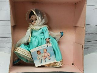 Madame Alexander India 575 International Seried Doll 8 " Tags