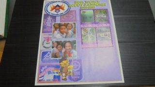 Nevis 2002 Sg 1743 - 1746 World Scout Jamboree Mnh