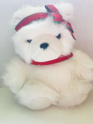Vtg Dayton Hudson Mrs.  Santa Bear Christmas Stuffed Animal Girl Teddy Bear