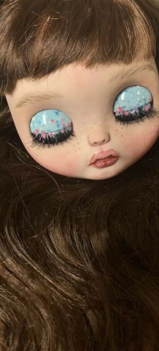 Custom Blythe Ooak Factory Art Girl Vintage Doll