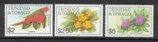 Trinidad & Tobago Good Stamps,  Sc 404 - 406 Mnh Lot Cv:$11.  50