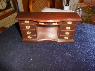 Dollhouse Artisan Made Sonia Messer Side Board Great Vintage Mahogany Piece