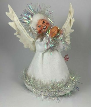Vintage Annalee Doll Angel Christmas Tree Topper 