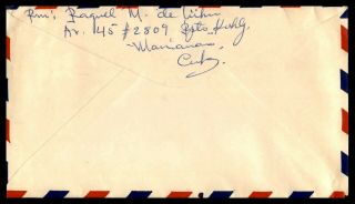 MayfairStamps Habana 1959 to Washington DC Air Mail Cover WWC54759 2