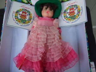 Lenci Italian Wool Felt Doll Charlotte 1985 Ltd Ed 241 Of 999 Mib