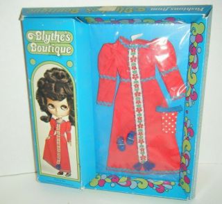 1972 Vintage Kenner Blythe Doll Roaring Red Blythe 